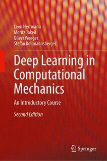 Couverture_Deep Learning in Computational Mechanics