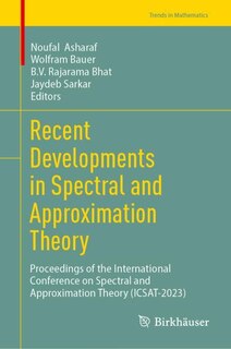 Couverture_Recent Developments in Spectral and Approximation Theory
