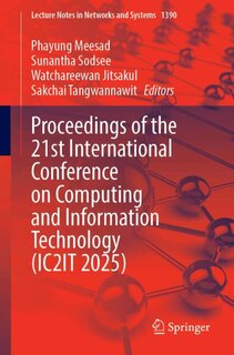 Couverture_Proceedings of the 21st International Conference on Computing and Information Technology (IC2IT 2025)