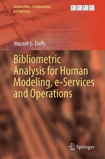 Couverture_Bibliometric Analysis for Human Modeling, e-Services and Operations