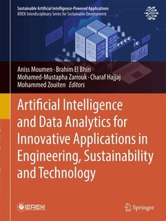 Couverture_Artificial Intelligence and Data Analytics for Innovative Applications in Engineering, Sustainability and Technology