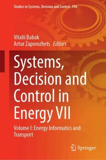 Couverture_Systems, Decision and Control in Energy VII