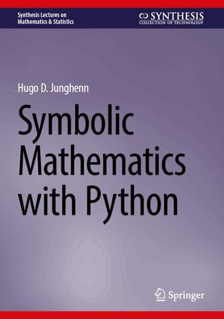 Couverture_Symbolic Mathematics with Python
