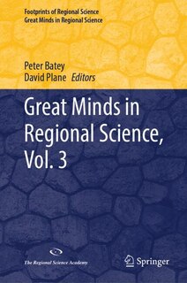Couverture_Great Minds in Regional Science, Vol. 3