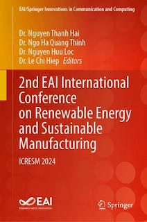Front cover_2nd EAI International Conference on Renewable Energy and Sustainable Manufacturing