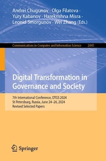 Front cover_Digital Transformation in Governance and Society