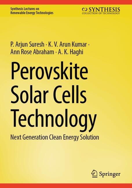 Couverture_Perovskite Solar Cells Technology