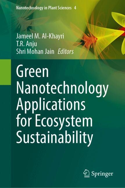 Front cover_Green Nanotechnology Applications for Ecosystem Sustainability
