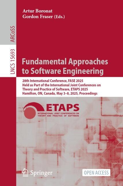 Couverture_Fundamental Approaches to Software Engineering