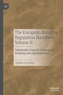 Couverture_The European Banking Regulation Handbook, Volume II