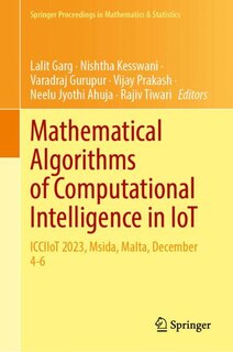 Couverture_Mathematical Algorithms of Computational Intelligence in IoT