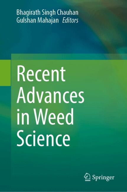 Couverture_Recent Advances in Weed Science