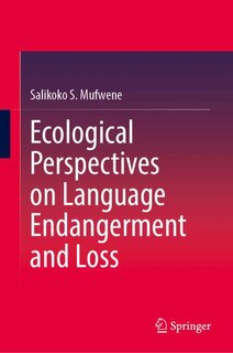 Couverture_Ecological Perspectives on Language Endangerment and Loss
