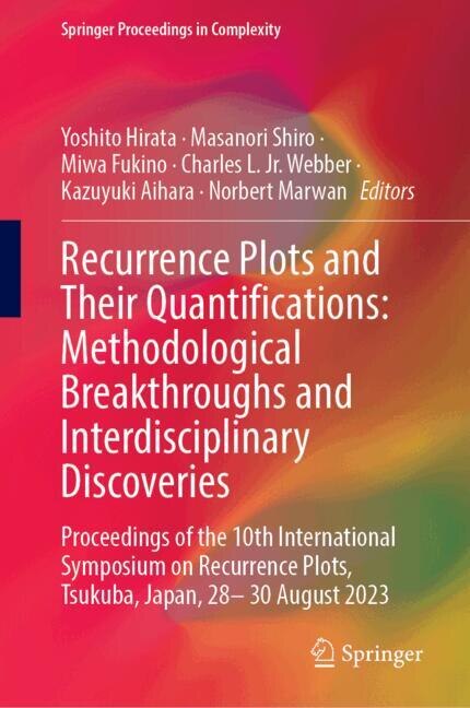Couverture_Recurrence Plots and Their Quantifications