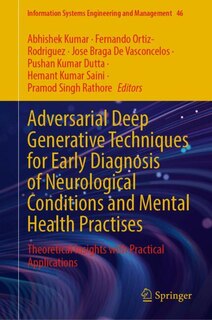 Couverture_Adversarial Deep Generative Techniques for Early Diagnosis of Neurological Conditions and Mental Health Practises