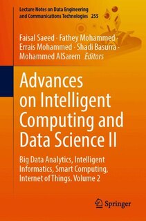 Couverture_Advances on Intelligent Computing and Data Science II