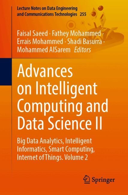 Couverture_Advances on Intelligent Computing and Data Science II