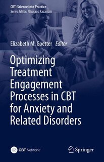 Couverture_Optimizing Treatment Engagement Processes in CBT for Anxiety and Related Disorders