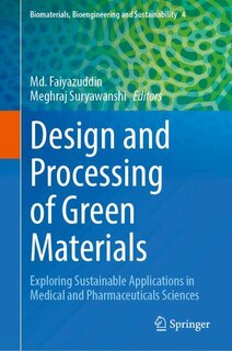 Front cover_Design and Processing of Green Materials