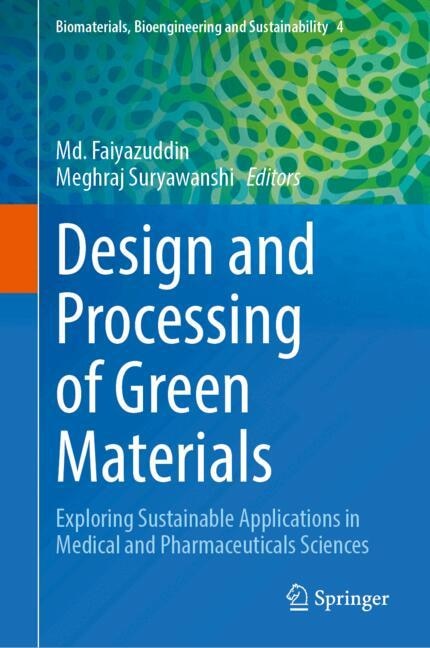 Front cover_Design and Processing of Green Materials