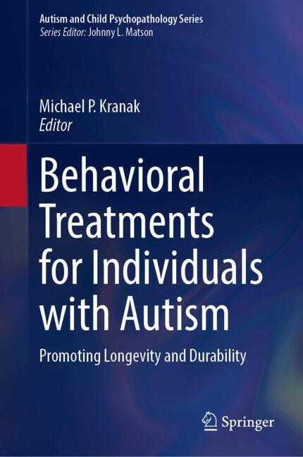 Couverture_Behavioral Treatments for Individuals with Autism