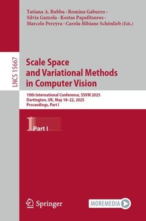 Couverture_Scale Space and Variational Methods in Computer Vision