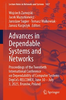 Front cover_Advances in Dependable Systems and Networks