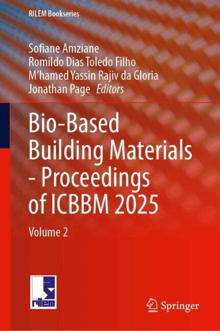 Front cover_Bio-Based Building Materials - Proceedings of ICBBM 2025