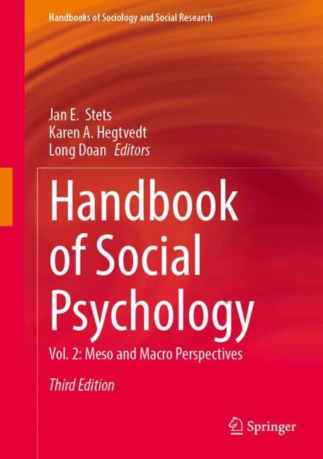 Front cover_Handbook of Social Psychology