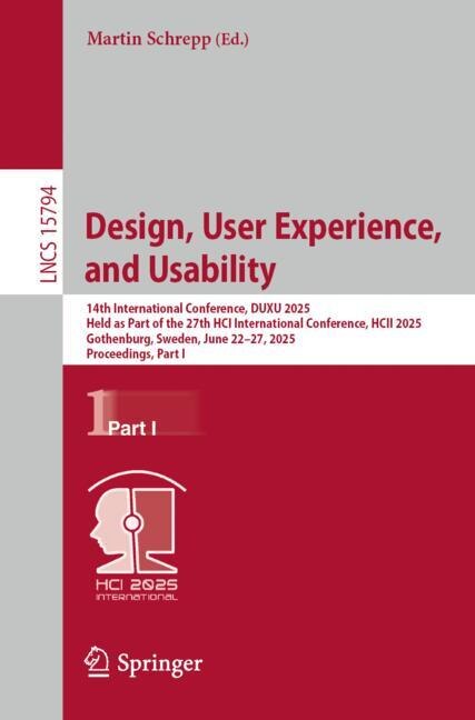 Front cover_Design, User Experience, and Usability