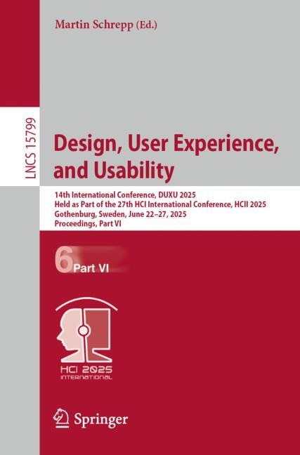 Front cover_Design, User Experience, and Usability