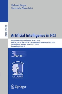 Front cover_Artificial Intelligence in HCI