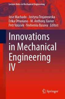 Couverture_Innovations in Mechanical Engineering IV