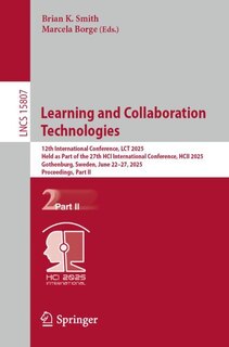 Front cover_Learning and Collaboration Technologies