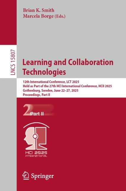Front cover_Learning and Collaboration Technologies