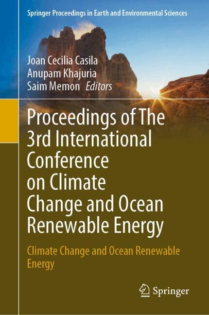 Couverture_Proceedings of The 3rd International Conference on Climate Change and Ocean Renewable Energy