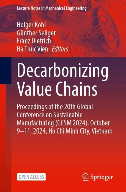 Front cover_Decarbonizing Value Chains