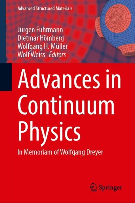 Front cover_Advances in Continuum Physics