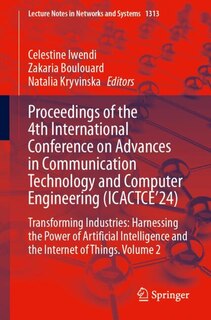 Couverture_Proceedings of the 4th International Conference on Advances in Communication Technology and Computer Engineering (ICACTCE'24