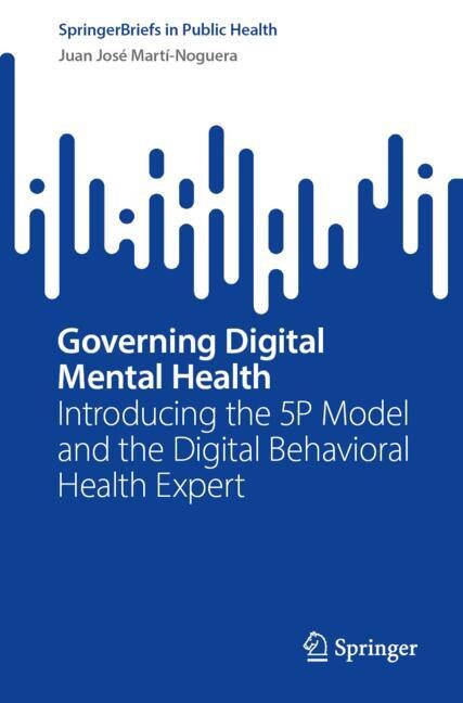 Front cover_Governing Digital Mental Health