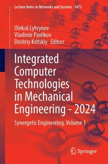 Front cover_Integrated Computer Technologies in Mechanical Engineering - 2024