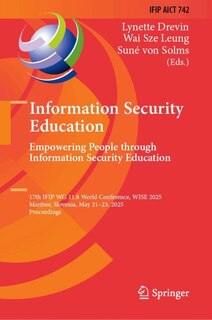 Front cover_Information Security Education. Empowering People through Information Security Education