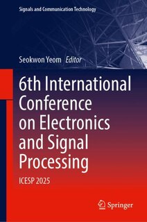 Couverture_6th International Conference on Electronics and Signal Processing