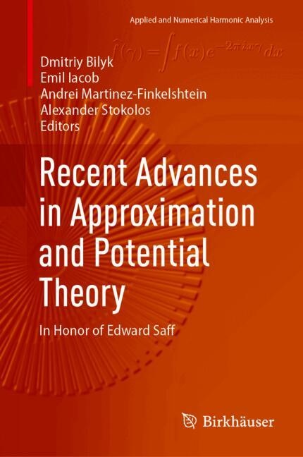 Couverture_Recent Advances in Approximation and Potential Theory
