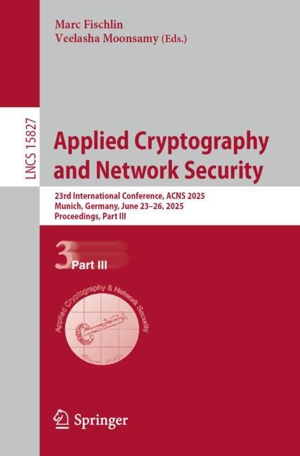 Front cover_Applied Cryptography and Network Security