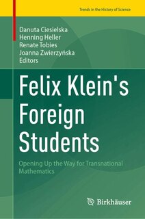Couverture_Felix Klein's Foreign Students