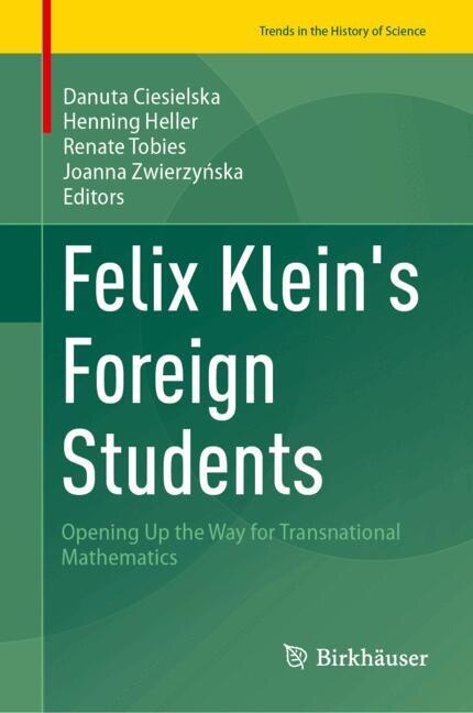 Couverture_Felix Klein's Foreign Students