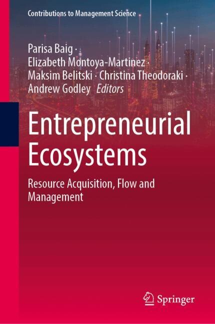 Front cover_Entrepreneurial Ecosystems