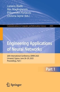 Front cover_Engineering Applications of Neural Networks