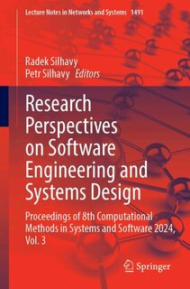 Couverture_Research Perspectives on Software Engineering and Systems Design